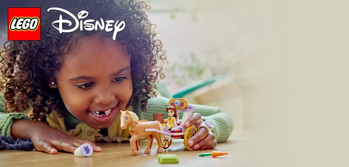 HERO LEGO Disney Princess Kráska a rozprávkový kočiar s koníkom.