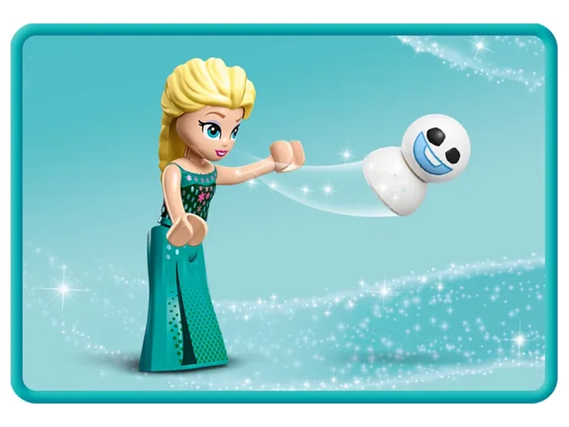 Stavebnica LEGO DUPLO Elsa a dobroty z Ľadového kráľovstva.