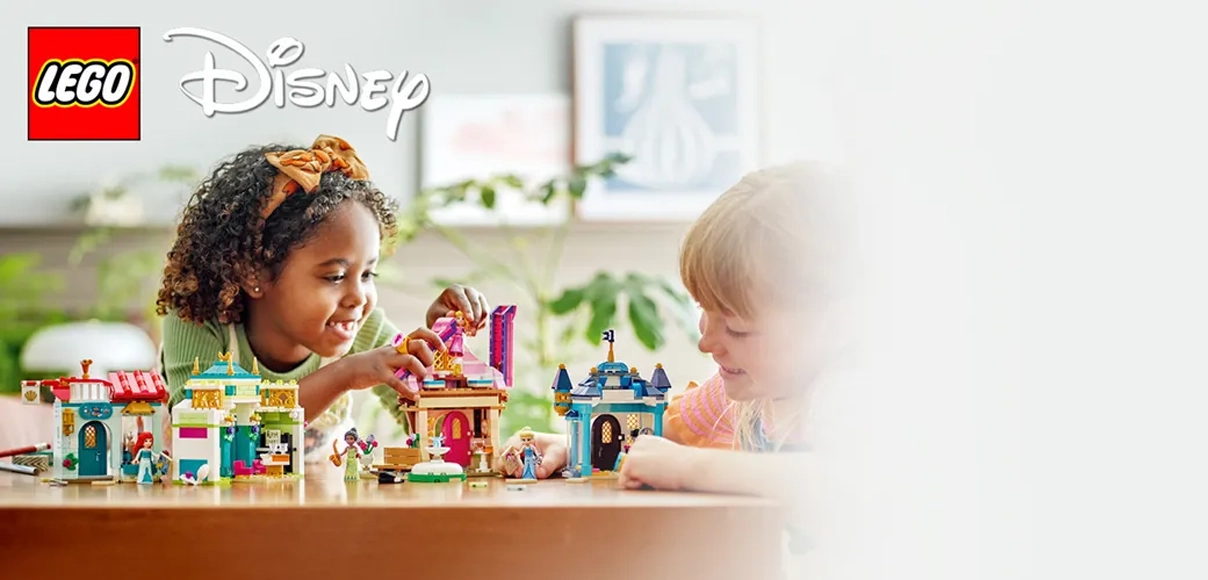 HERO LEGO DISNEY PRINCESS Disney princezná a jej dobrodružstvo na trhu.