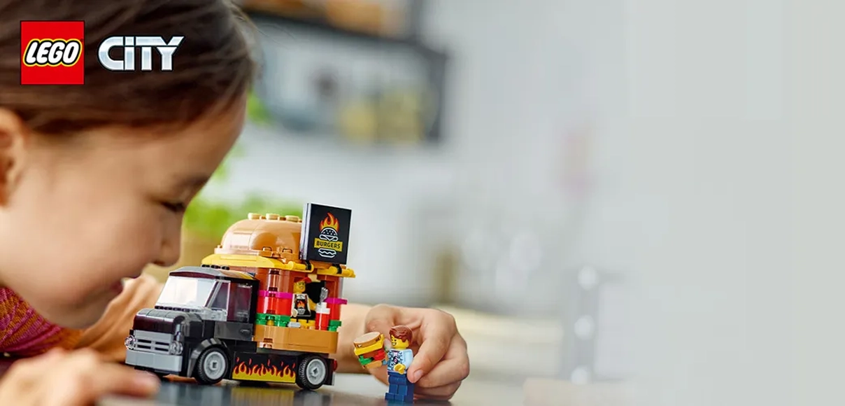 Hero LEGO City Hamburgerový truck.