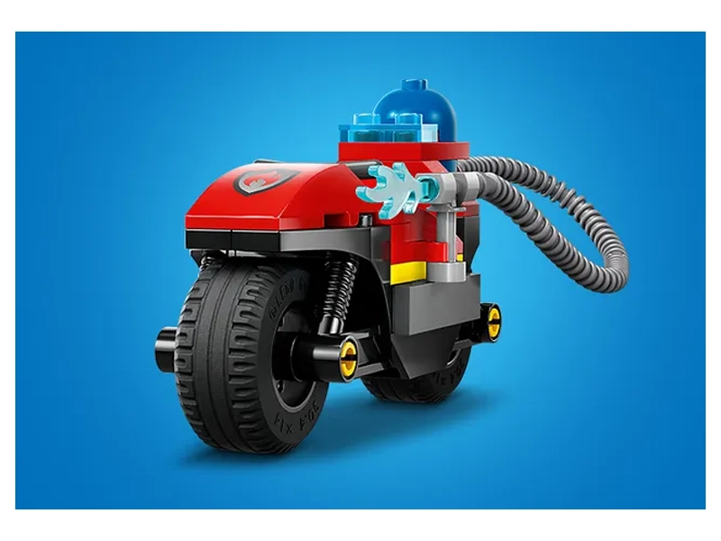 LEGO Hasičská záchranárska motorka