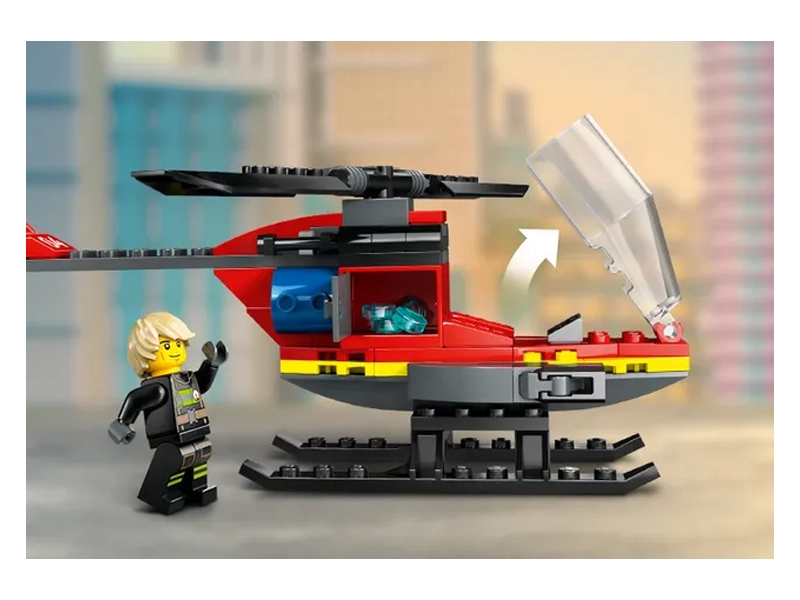 LEGO CITY Hasičský záchranný vrtuľník.