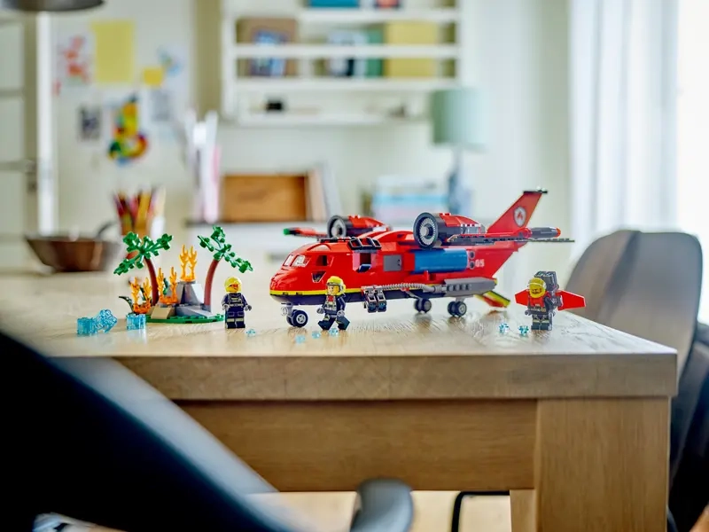 LEGO CITY Hasičské záchranné lietadlo.