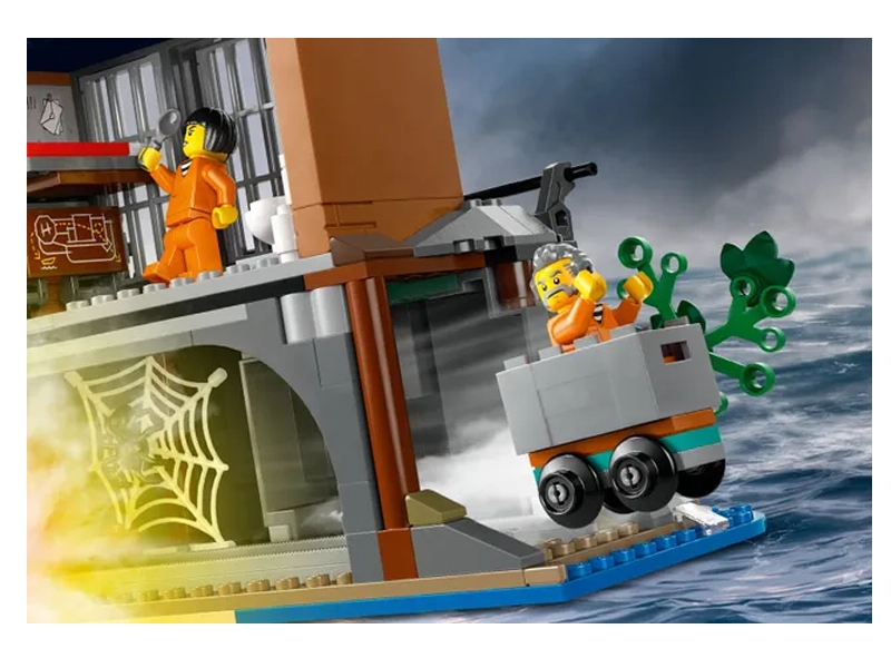 LEGO City 60419 Polícia a väzenie na ostrove.