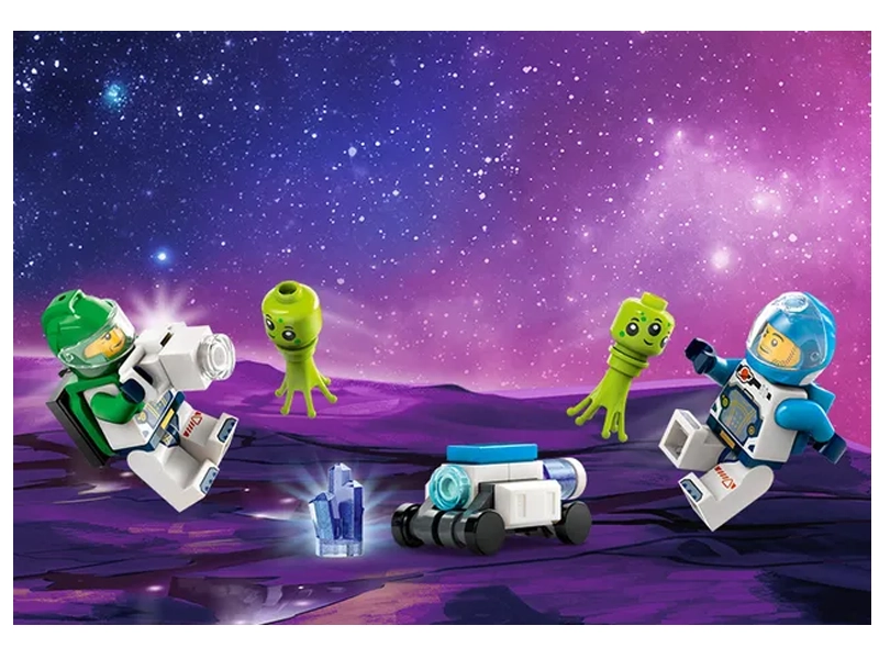 LEGO City Prieskumné vesmírne vozidlo a mimozemský život.