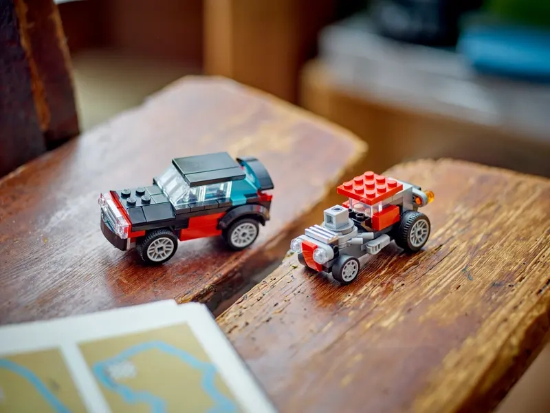 LEGO CREATOR Sada áut hot rod a SUV.