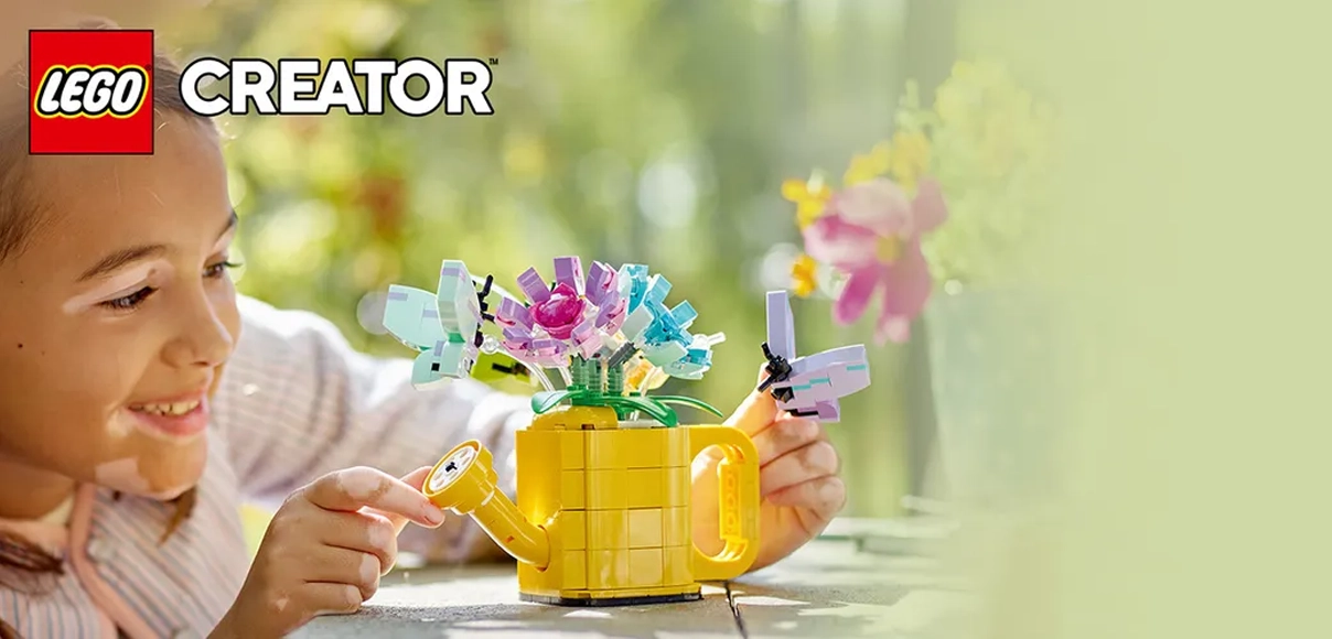 HERO LEGO CREATOR Kvety v krhle.