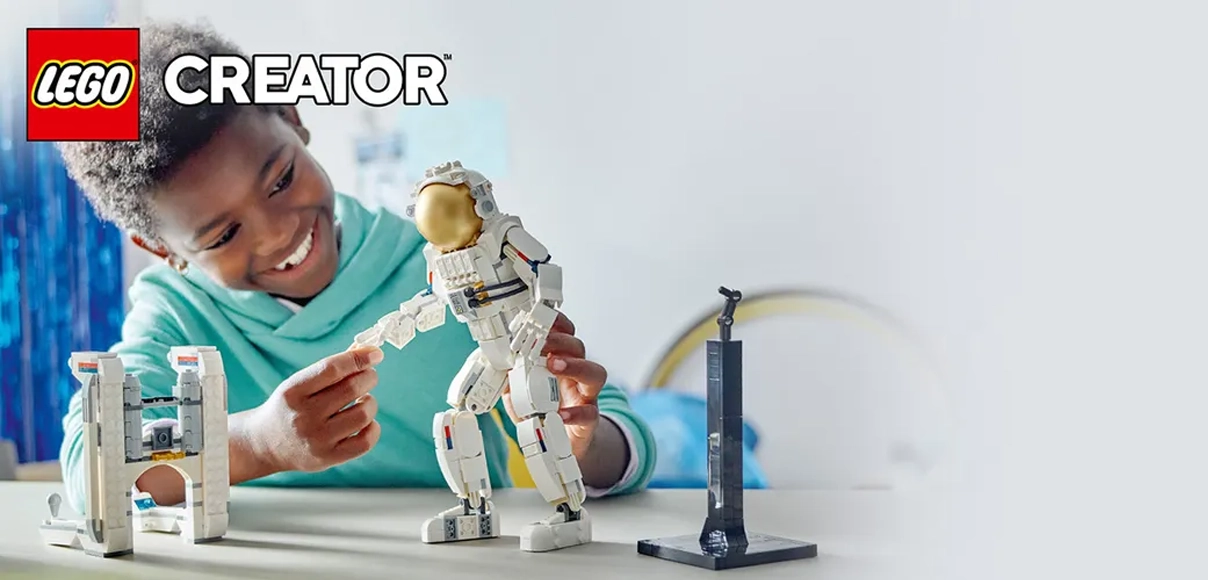 HERO LEGO CREATOR 3V1 Astronaut.