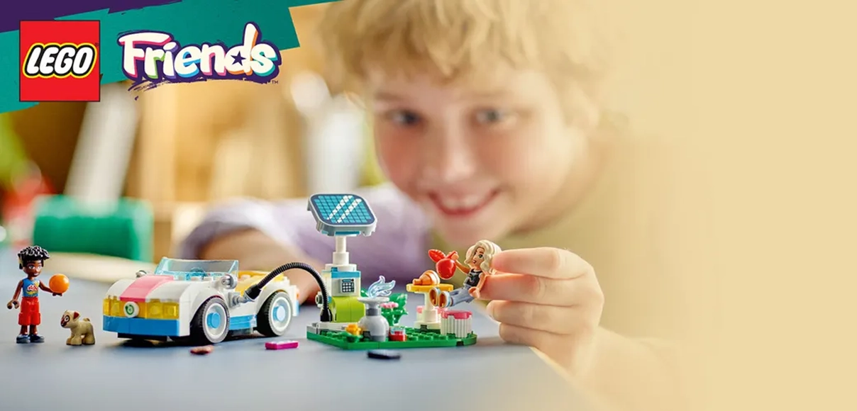 HERO LEGO FRIENDS Elektromobil s nabíjačkou.