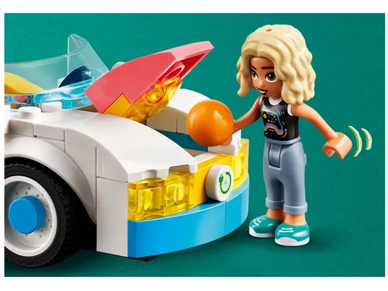 LEGO FRIENDS 42609 Elektromobil s nabíjačkou.
