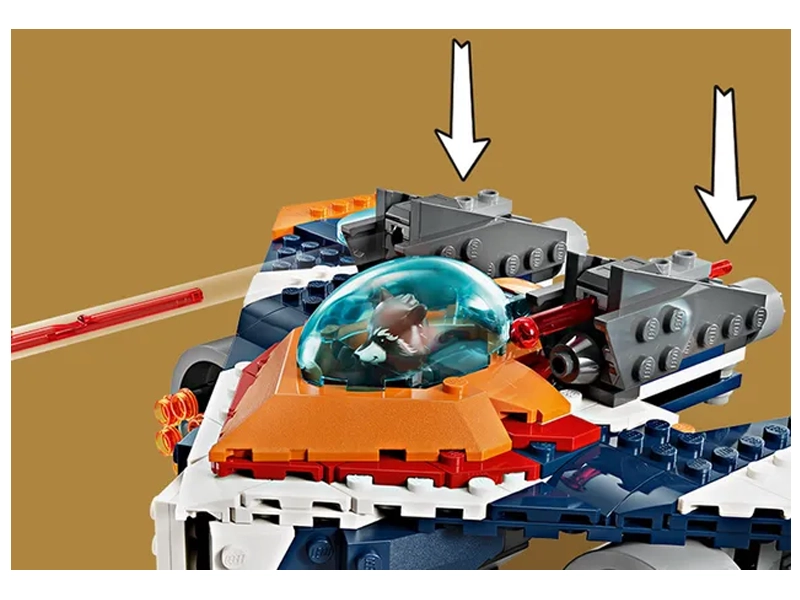LEGO Rocketov tryskáč Warbird.