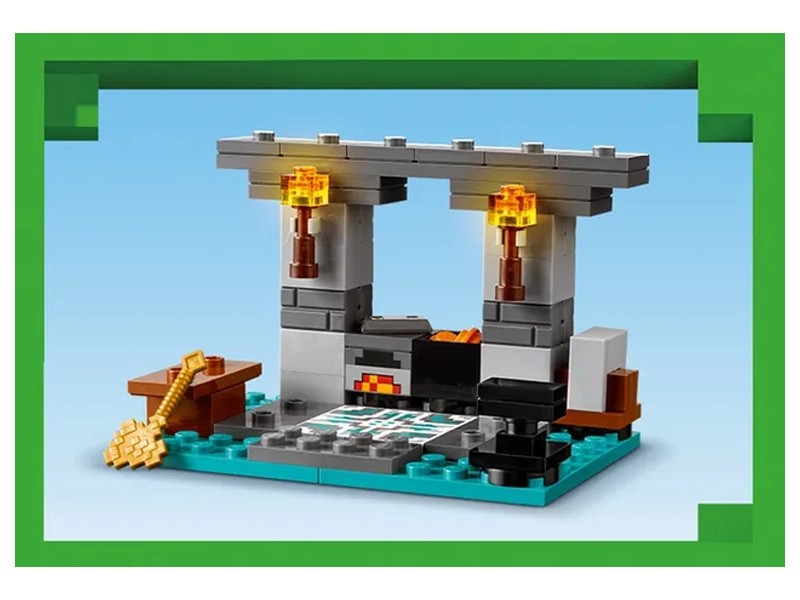 LEGO Minecraft Kováčska dielna.