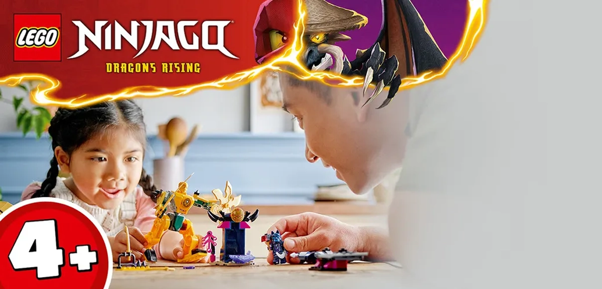 HERO LEGO NINJAGO Arinov bojový robot.