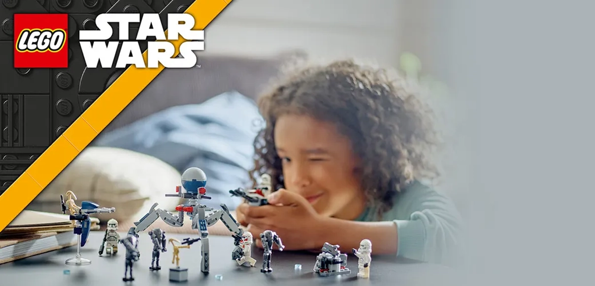HERO LEGO STAR WARS Bojový balíček Klonového vojaka a Bojového droida.