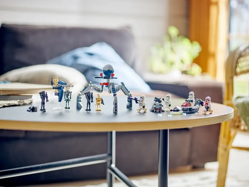 LEGO STAR WARS Bojový balíček Klonového vojaka a Bojového droida.