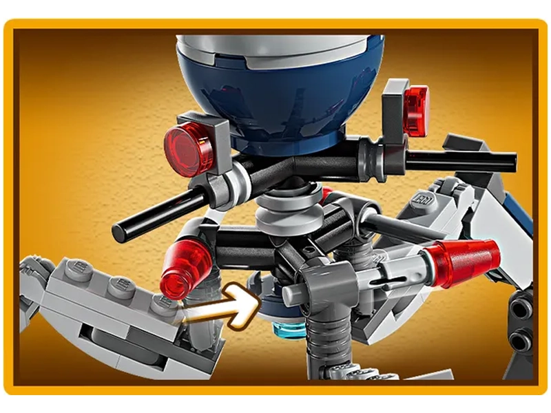 LEGO STAR WARS tri droid.