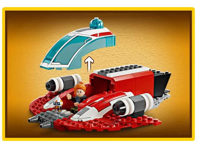 LEGO Star Wars Kokpit lode.