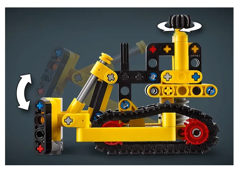 LEGO Technic 42163 Výkonný buldozér.