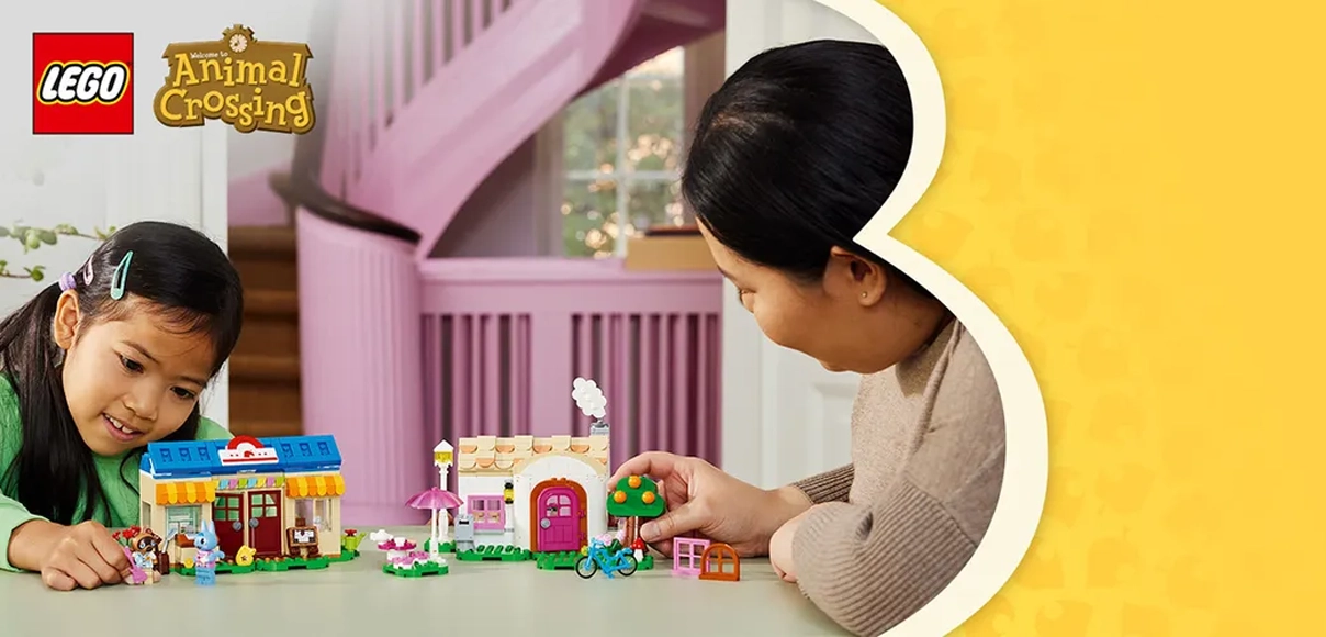 HERO LEGO Animal Crossing Nook's Cranny a dom Rosie.