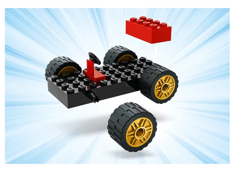 LEGO 4 PLUS Štartovacia kocka.