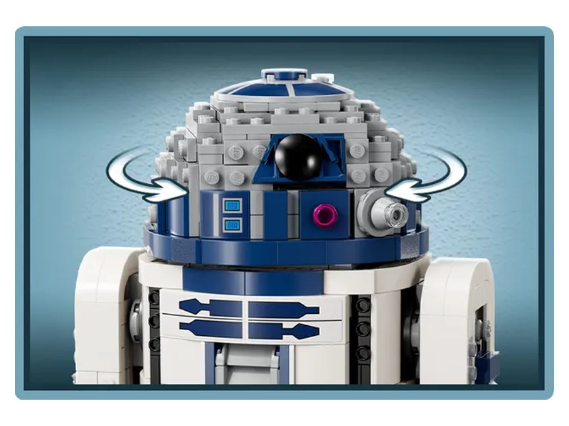 Stavebnica LEGO R2-D2.