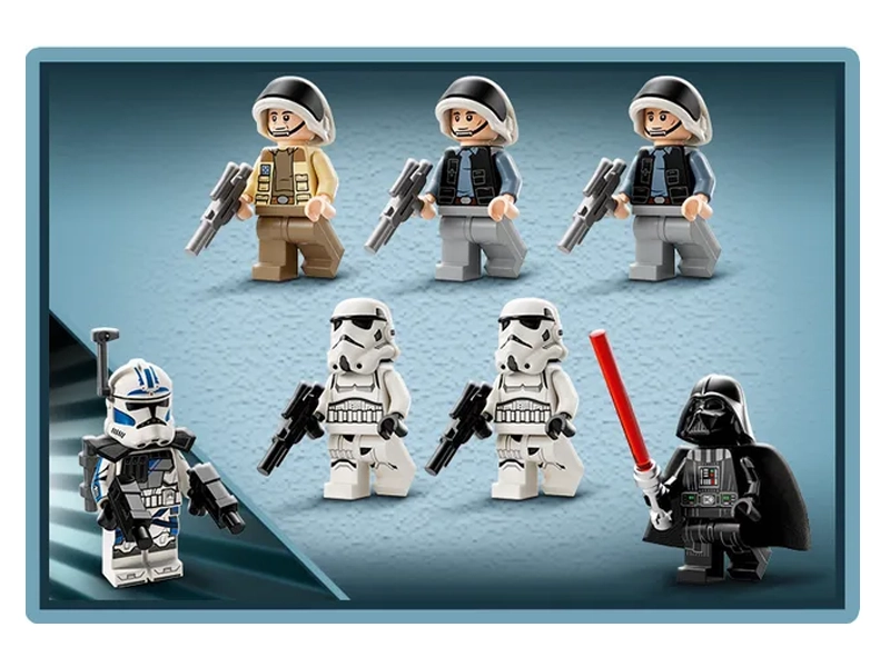 LEGO Star Wars 75387 minifigúrky.