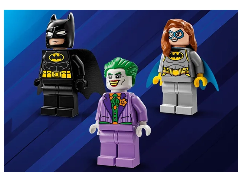 LEGO Batman, Batgirl a Joker.