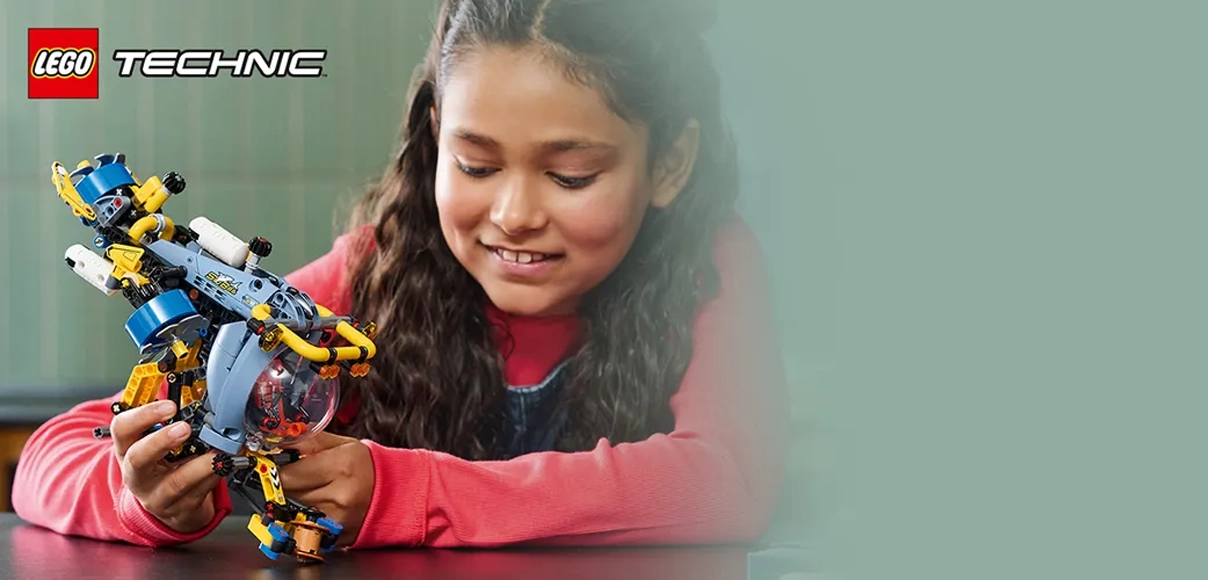 HERO LEGO 42201 TECHNIC Hlbokomorská výskumná ponorka.