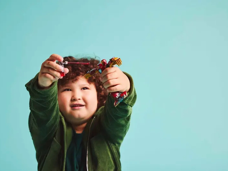 LEGO 76307 Iron Man v robotickom obleku vs. Ultron.