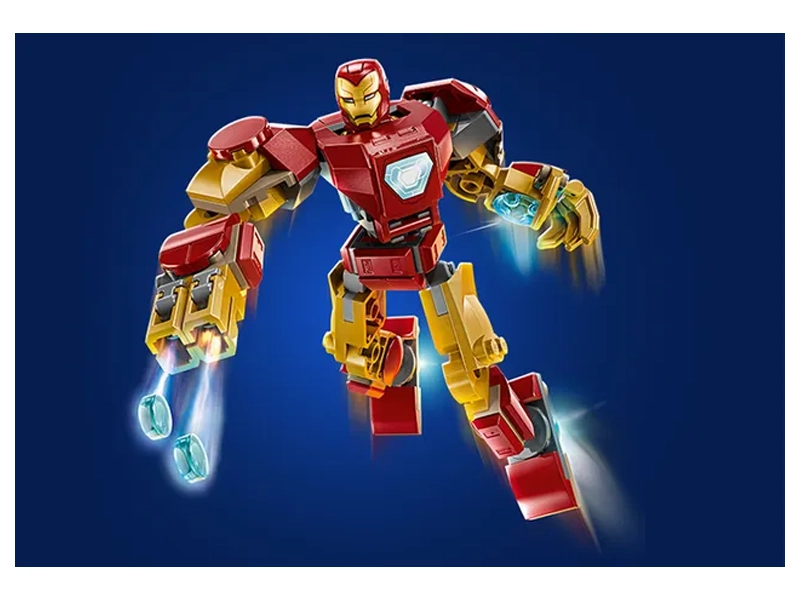 LEGO 76307 Marvel Iron Man v robotickom obleku.