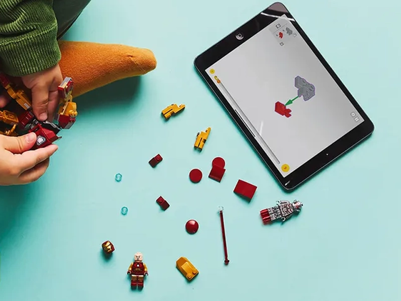 LEGO 76307 Marvel Iron Man v robotickom obleku vs. Ultron.