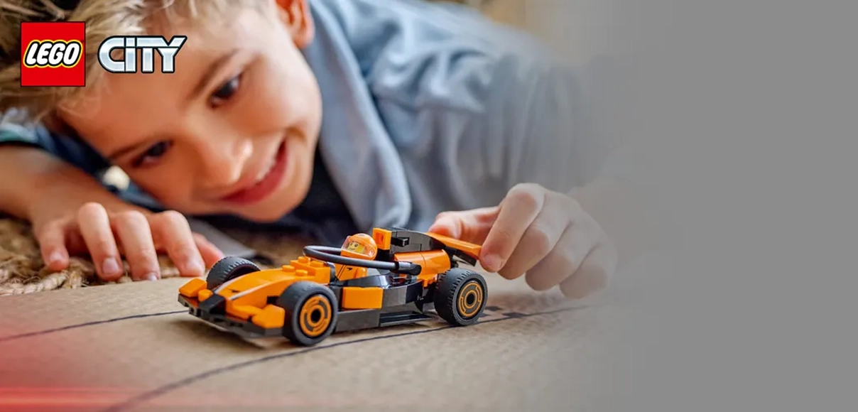 HERO LEGO 60442 City Jazdec F1® s pretekárskym autom McLaren.