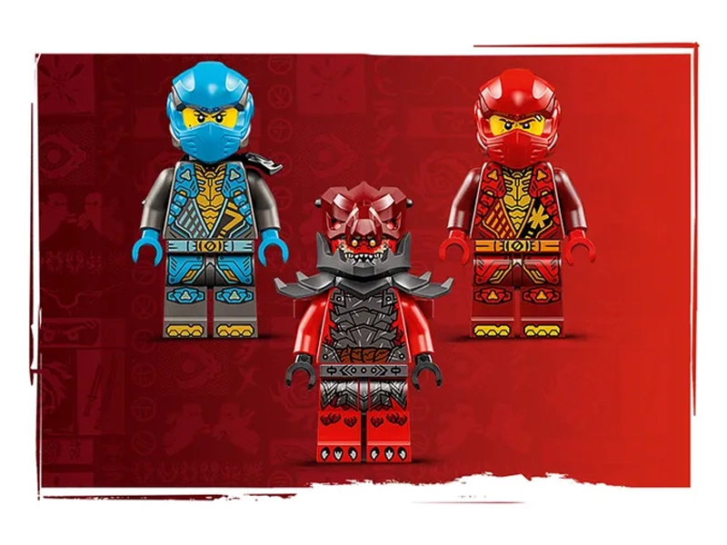 LEGO NINJAGO 71830 Minifigúrky.