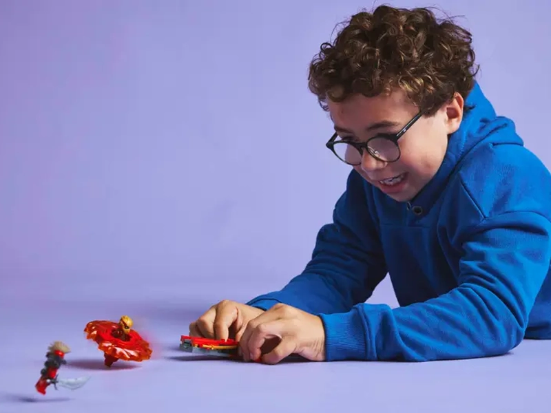 LEGO 71823 NINJAGO Kaiov dračí Spinjitzu spinner.