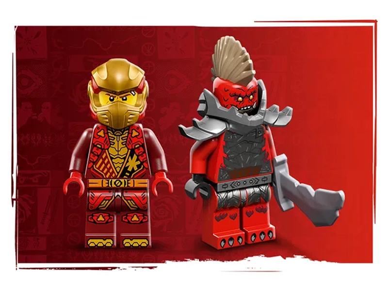 LEGO 71823 NINJAGO Minifigúrky.