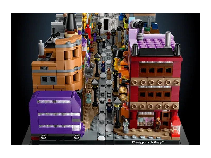 LEGO 76444 Harry Potter Šikmá ulička.