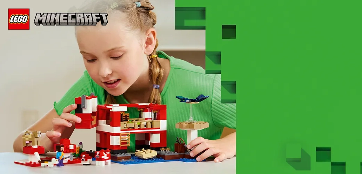 HERO LEGO Minecraft 21270 Dom kravotrávok.