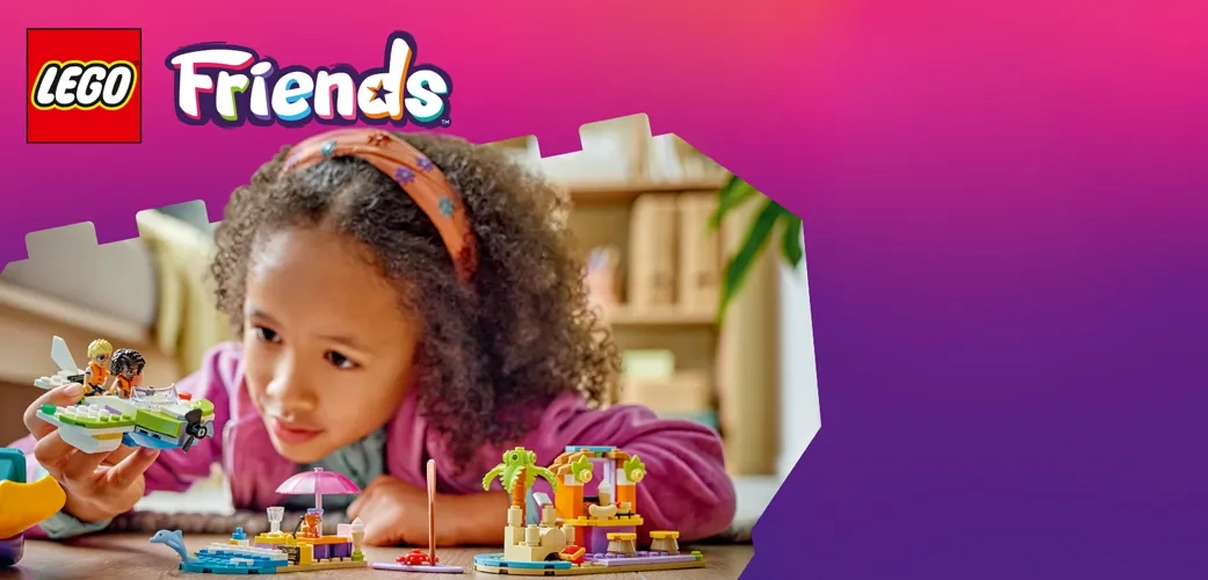 HERO LEGO FRIENDS 42672 Kreatívny plážový a cestovný kufor.