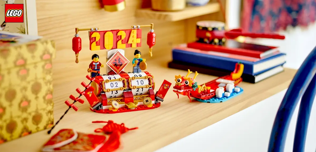 HERO LEGO ICONIC 40678 Kalendár sviatkov.