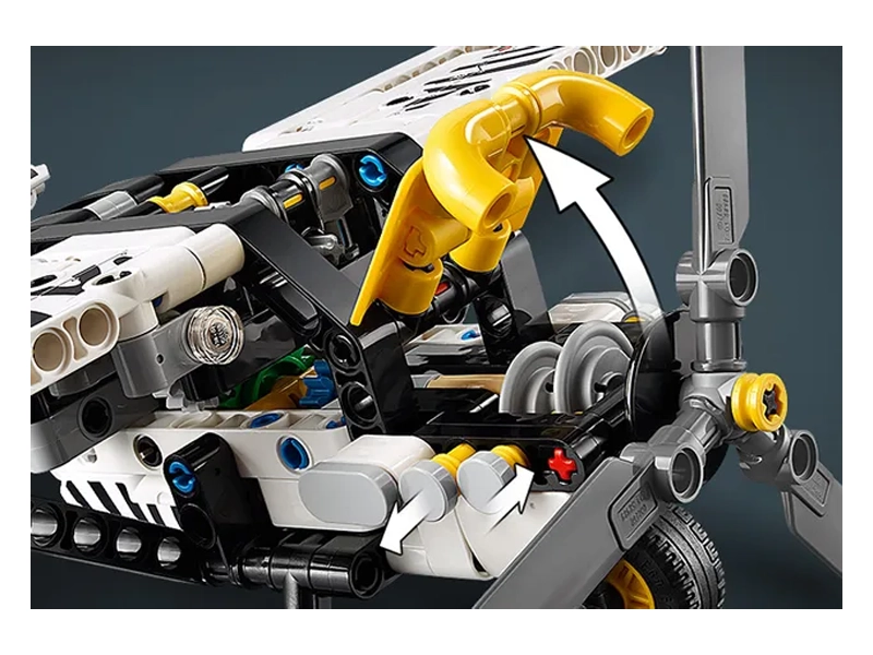 LEGO TECHNIC Lietadlo do vzdialených oblastí.