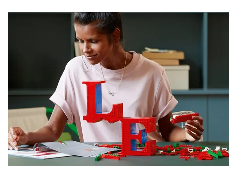 lego art love.