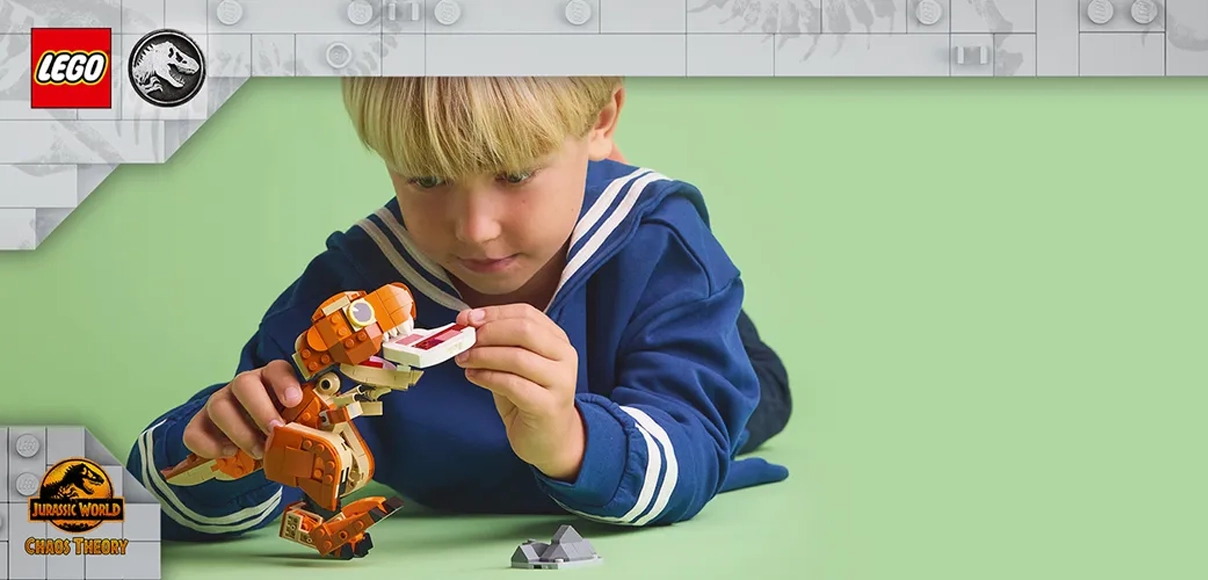 HERO LEGO&reg; Jurassic World 76967 Mal&aacute; Žravka: T-rex.