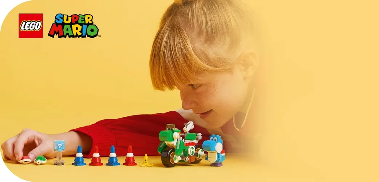 HERO LEGO 72031 Super Mario Mario Kart™ – Yoshi Bike.