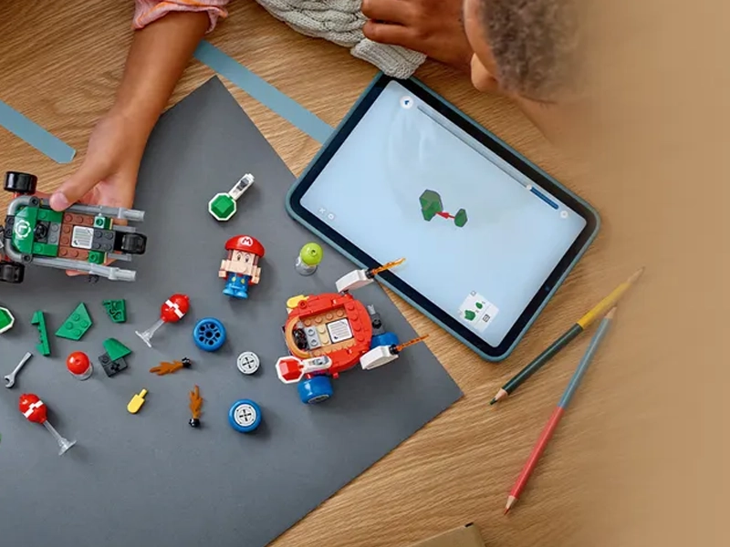 LEGO 72034 Super Mario™ Mario Kart™ – Baby Mario vs. Baby Luigi