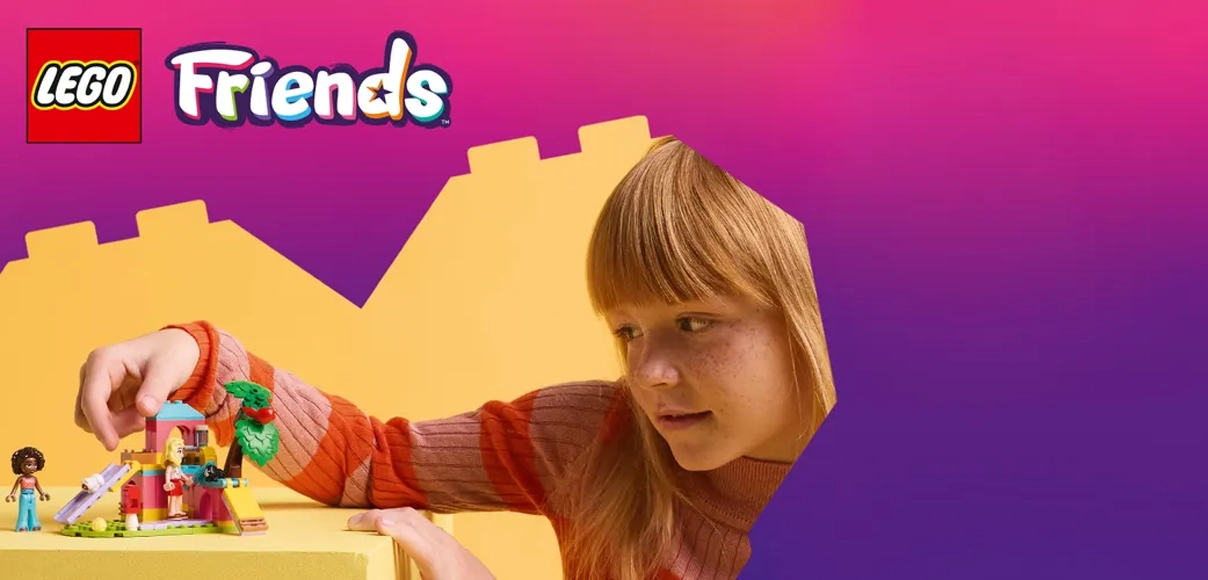 HERO LEGO Friends 42640 Ihrisko pre morčatá.