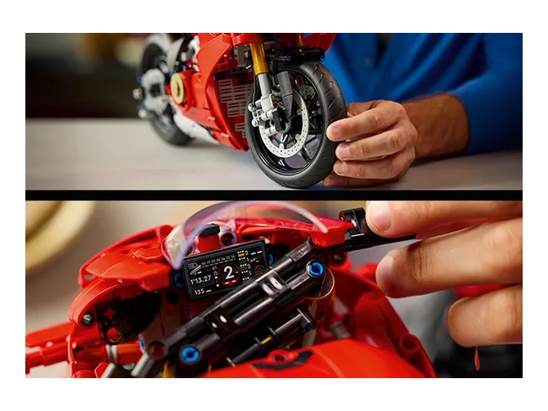 LEGO 42202 Motocykel Ducati Panigale V4 S.