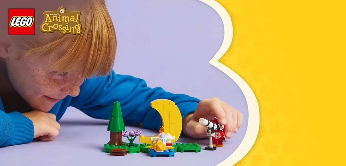 HERO LEGO 77053 Animal Crossing Pozorovanie hviezd s Celeste.