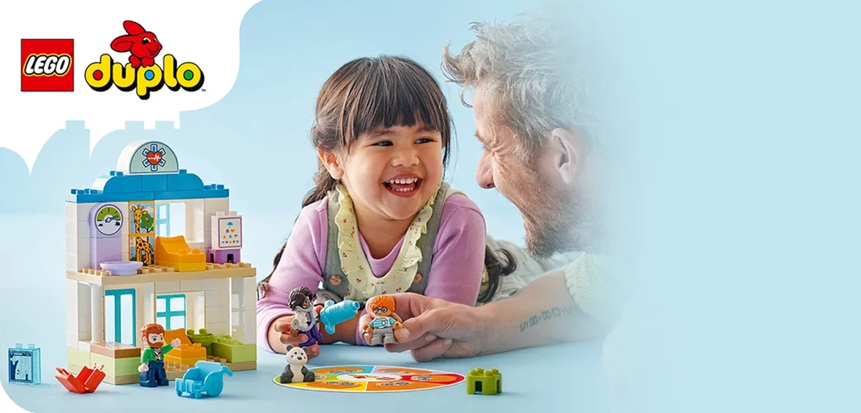 HERO LEGO® DUPLO® 10449 Prvá návšteva u lekára.