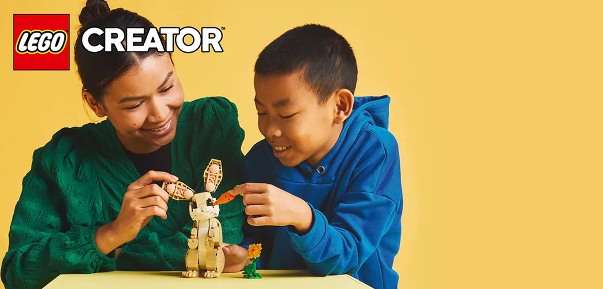 HERO LEGO® Creator 3 v 1 31162 Roztomilý zajačik.