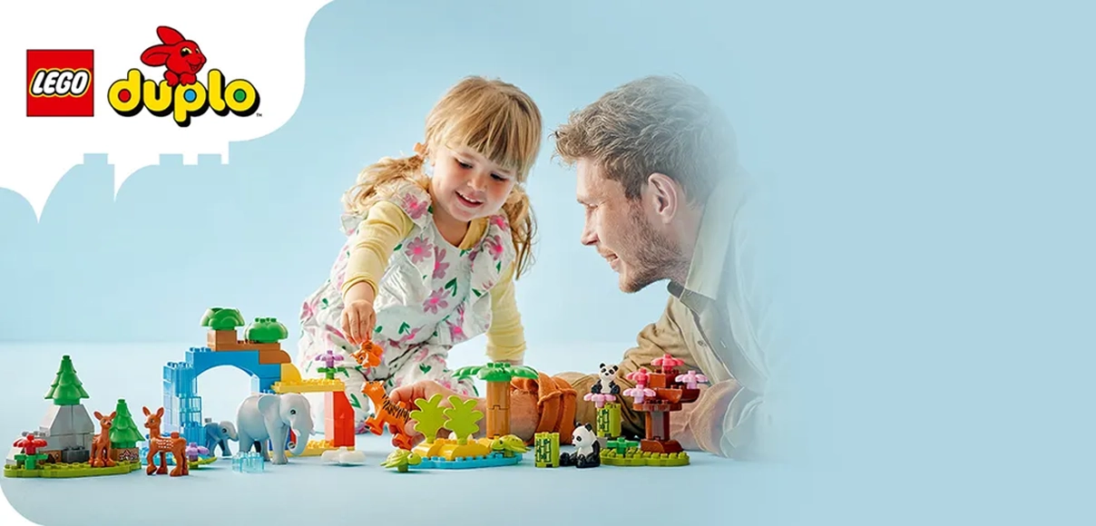 HERO LEGO® DUPLO® 10446 Rodinky divokých zvierat 3 v 1.
